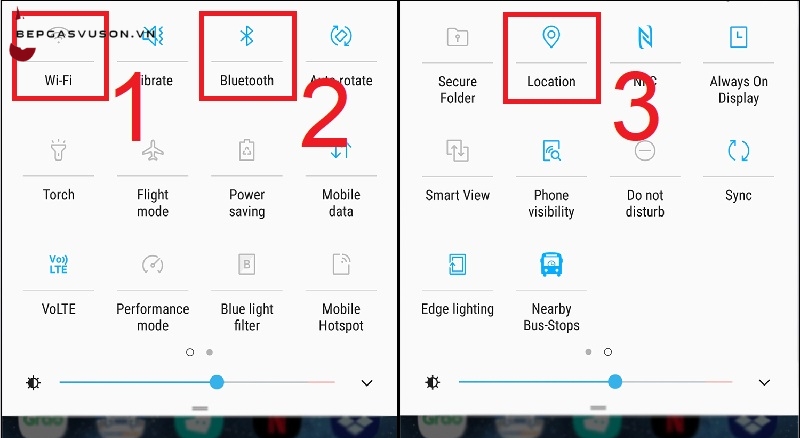 Vô hiệu hóa Wi-Fi, Bluetooth và GPS khi không cần thiết