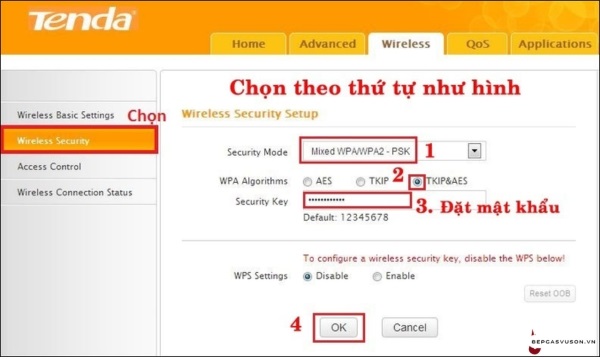 Cách đổi mật khẩu WiFi Tenda bằng điện thoại - 2