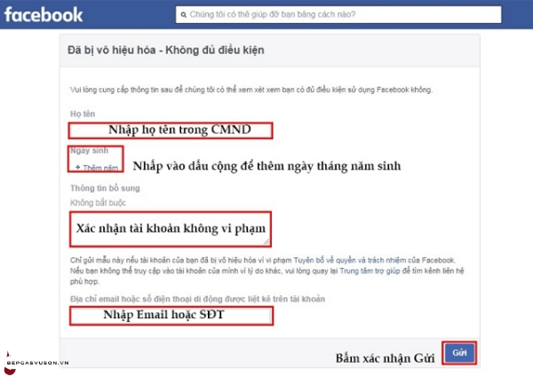 Cách lấy lại tài khoản Facebook bị vô hiệu hóa tạm thời - 8