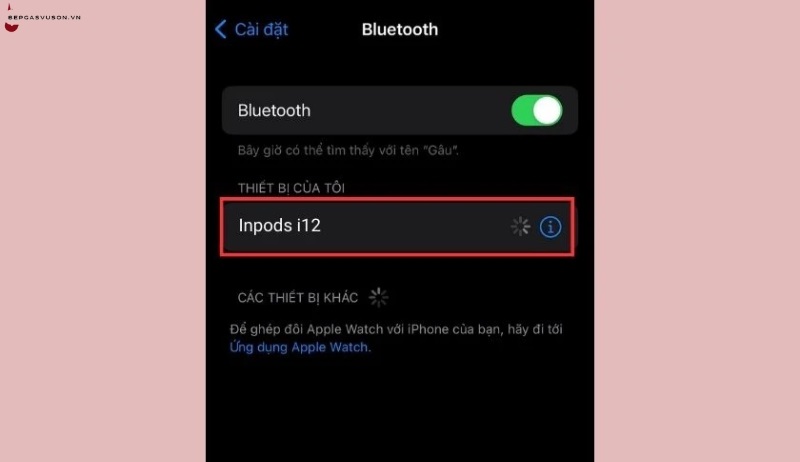 Cách sử dụng tai nghe Bluetooth i12 2