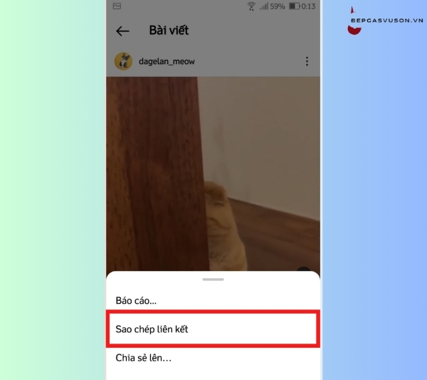 Cách tải video trên Instagram về điện thoại Android - 3