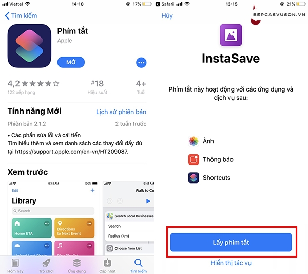 Cách tải video trên Instagram về IPhone bằng InstaSave - 1