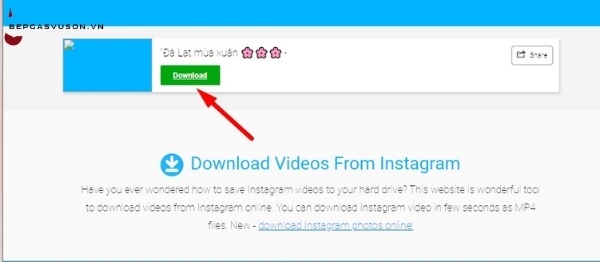 Cách tải video trên Instagram về máy tính - 3