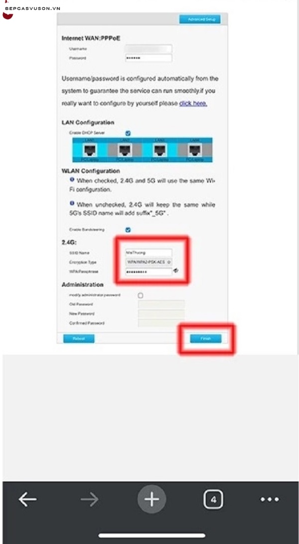 Đổi mật khẩu WiFi Viettel bằng trình duyệt - 4