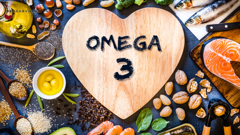 omega 3 có tác dụng chống trầm cảm, giảm viêm, bảo vệ tim mạch, và nuôi dưỡng da cũng như tóc