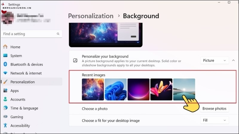 Cách đổi hình nền laptop Win 11 dễ hiểu - 5