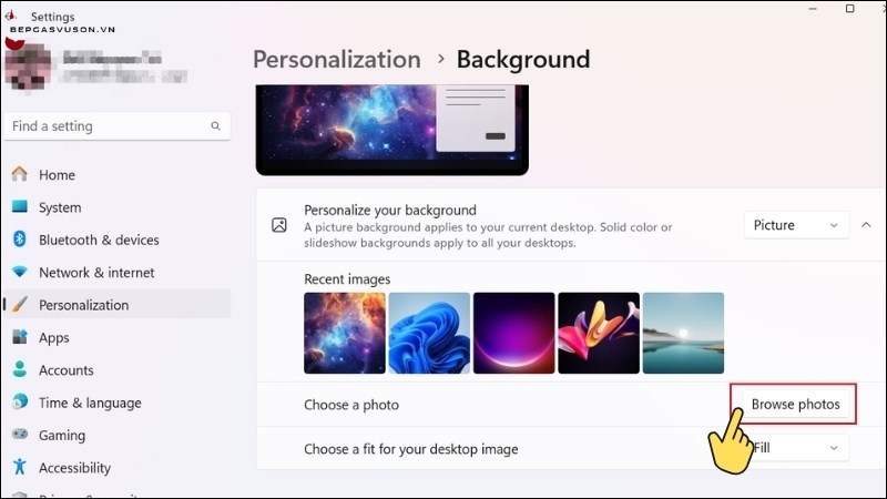 Cách đổi hình nền laptop Win 11 dễ hiểu - 8