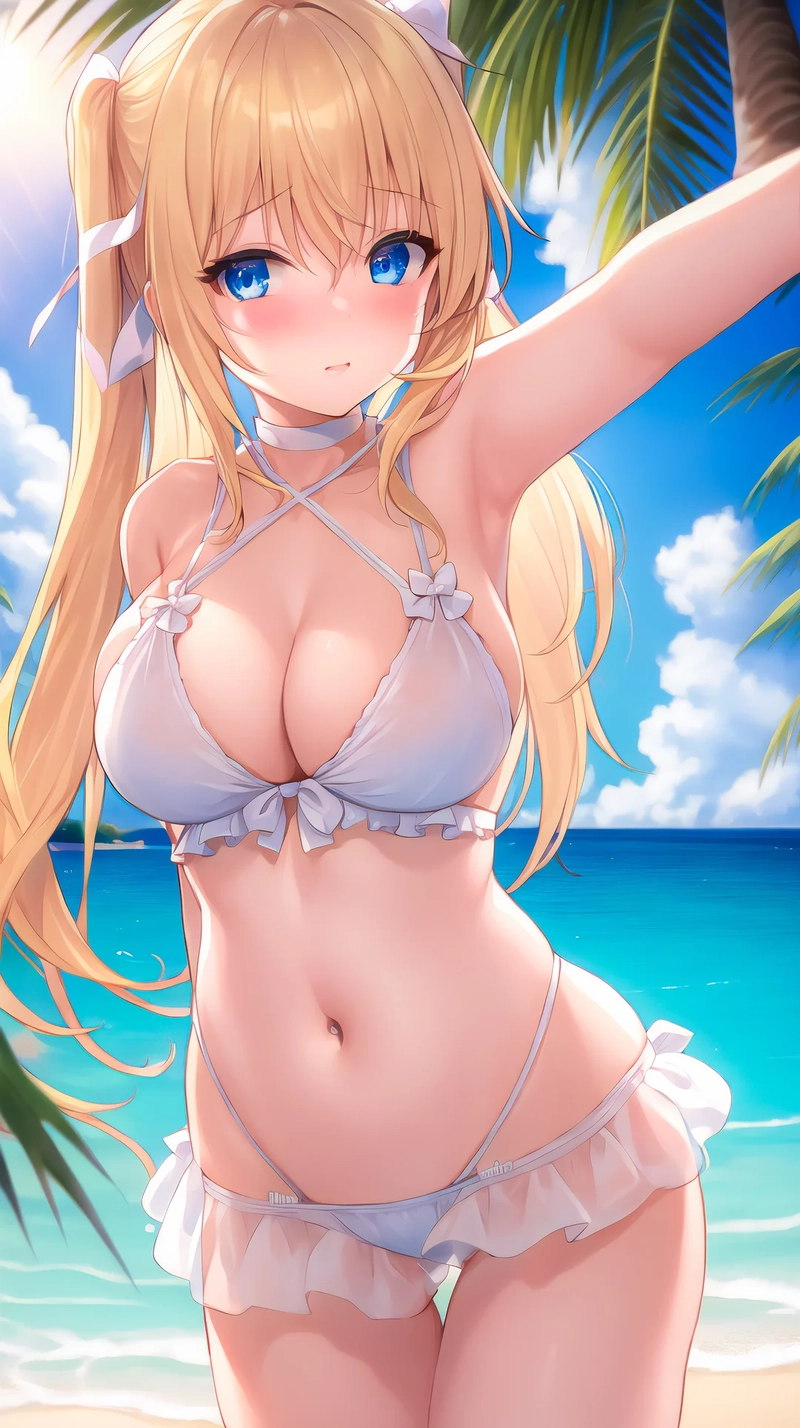 anime bikini hentai khoe vú