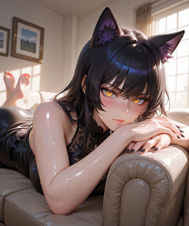 Blake Belladonna hentai gợi cảm
