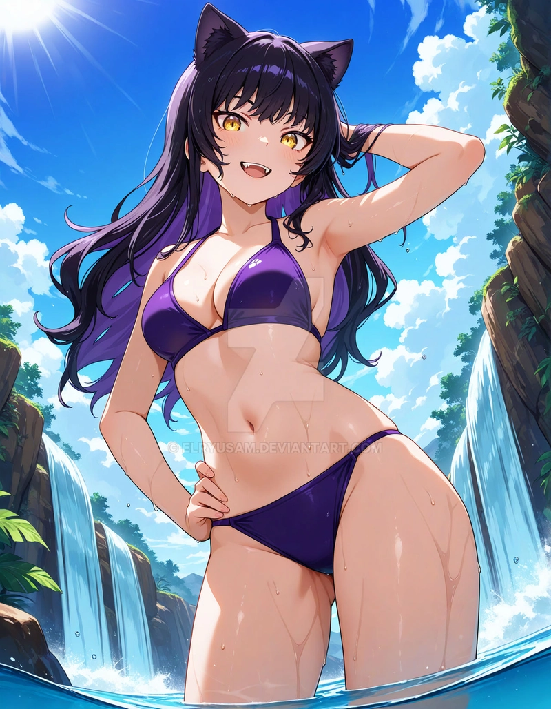 Blake Belladonna hentai rạo rực