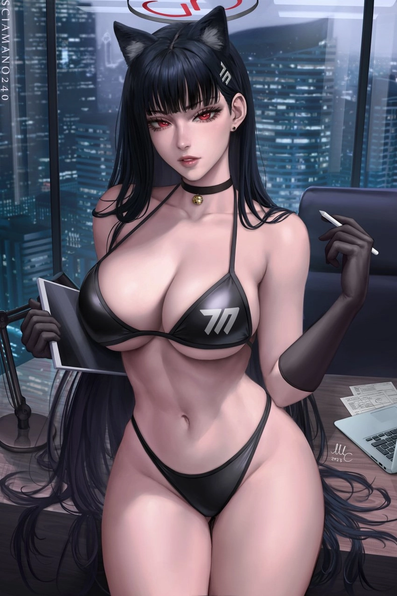 rio blue archive hentai nude