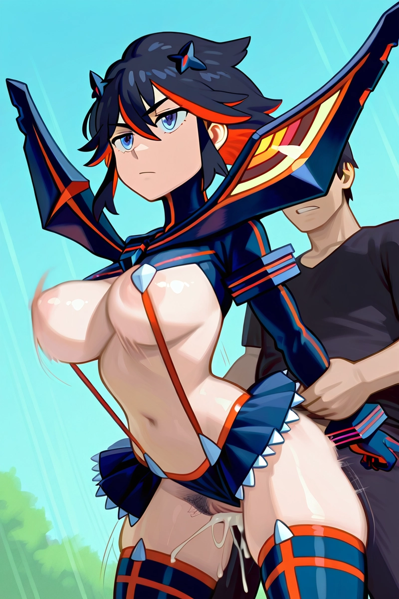 Ryuko Matoi hentai nứng lồn
